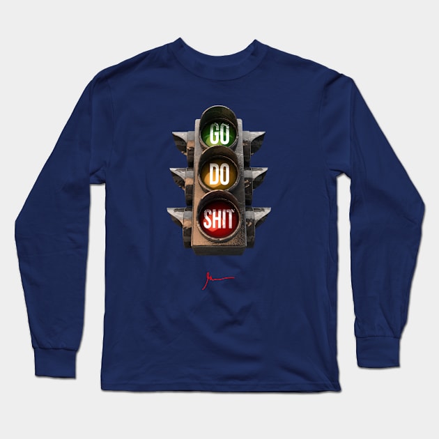 Go Do Shit | Garyvee Long Sleeve T-Shirt by GaryVeeApparel